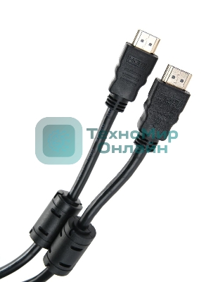 Кабель HDMI-19M - HDMI-19M ver 2.0+3D/Ethernet,2 фильтра 7.5m Telecom