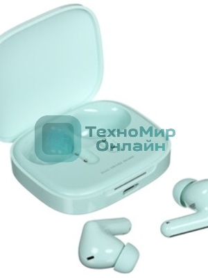 Наушники TWS Xiaomi Redmi Buds 6 зеленый, внутриканальные, Bluetooth, активное шумоподавление, до 40 ч