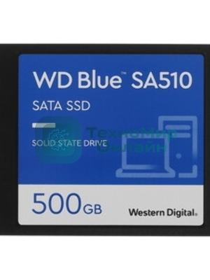 Накопитель SSD WD Blue SA510 1Tb, SATA III, 2.5