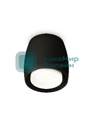 Светильник Ambrella Light XS1142041 SBK/FR черный песок/белый матовый MR16 GU5.3 (C1142, N7165)