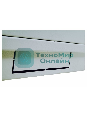 Шкаф телекоммуникационный напольный 18U (600x600) дверь металл (2 места), ШТК-М-18.6.6-3ААА