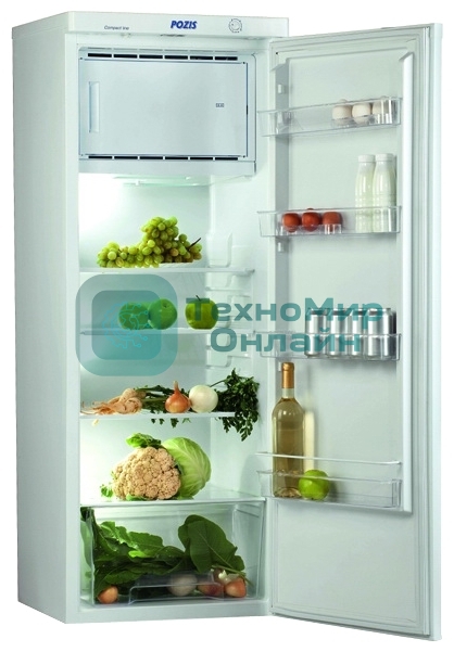 Холодильник Pozis RS-416 белый глянц. однокамерный 186/22 л морозилка сверху
