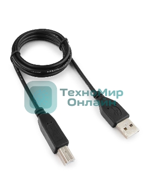 Кабель Гарнизон USB 2.0, AM/BM, 1м, пакет (GCC-USB2-AMBM-1M)