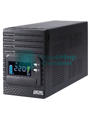 Источник бесперебойного питания Powercom Smart King Pro+ SPT-2000-II LCD 1600Вт 2000ВА черный