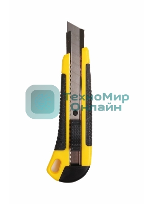 Нож с сегментированным лезвием Rexant 18 мм, корпус ABS пластик обрезиненный