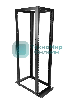 Стойка телекоммуникационная серверная ЦМО 33U, глубина 1000 мм,цвет черный (СТК-С-33.2.1000-9005) (2 коробки)