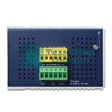 Коммутатор PLANET IP30 Industrial L2+/L4 4-Port 60W 1000T Ultra PoE+ 1-Port 1000T + 2-port 100/1000X SFP Full Managed Switch (-40 to 75 C, dual redundant power input on 48~56VDC terminal block, DIDO, ERPS Ring Supported, 1588)