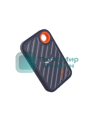 Внешний SSD Netac ZX20, 512 Gb, USB 3.2 Gen 2x2 Type-C, R/W 2000/1800, черный