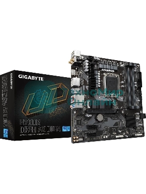 Материнская плата Gigabyte B760M DS3H AX DDR4 (V1.2/V1.3), LGA 1700, Intel B760, 4xDDR4, 4xSATA, 2xM.2, 1xPCI-E 4.0 x16, 2xPCI-E 4.0 x1, 1xHDMI, 2xDP, 1x 2.5Gb LAN, 3xUSB 3.2 Gen 1, 2xUSB 2.0, 3x3.5 мм, 7.1, Micro-ATX