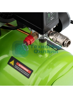 Компрессор безмаслянный малошумный Сибртех МБ 750/10,750 Вт, 10 л, 150 л/мин