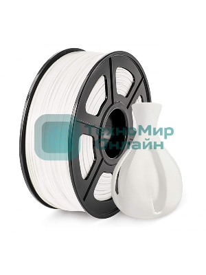 Филамент NVPrint ASA White для 3D печати диаметр 1.75мм длина 330 метров масса 1 кг