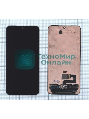 Дисплей для Samsung Galaxy S23 SM-S911B в сборе с тачскрином черный orig