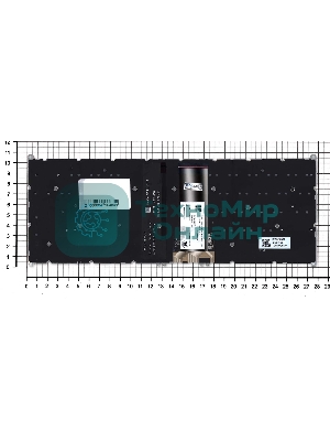 Клавиатура для ноутбука Acer Swift 3 SF313-51 серебристая с подсветкой