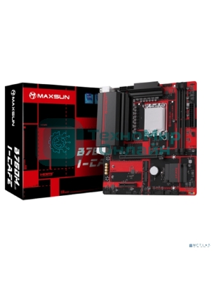 Материнская плата Maxsun B760M I-CAFE, LGA1700, Intel B760, 2xDDR5, 2xSATA, 3xM.2, 1xPCIe 4.0 x16, 1xPCIe 4.0 x4, 1xPCIe 3.0 x1, 1xDP, 1xHDMI, 1x2.5Gb LAN, 1xUSB-C 10Gbps, 2xUSB-A 5Gbps, 4xUSB-A 2.0, 2x3.5 мм, 5.1, mATX