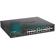 Коммутатор D-Link DES-1018MPV2 16x100Mb 16PoE неуправляемый