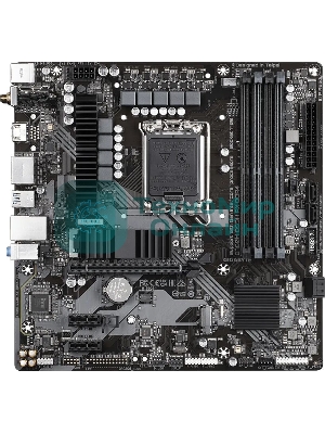 Материнская плата Gigabyte B760M DS3H AX DDR4 (V1.2/V1.3), LGA 1700, Intel B760, 4xDDR4, 4xSATA, 2xM.2, 1xPCI-E 4.0 x16, 2xPCI-E 4.0 x1, 1xHDMI, 2xDP, 1x 2.5Gb LAN, 3xUSB 3.2 Gen 1, 2xUSB 2.0, 3x3.5 мм, 7.1, Micro-ATX