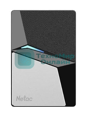 Внешний SSD Netac Z7S, 240 Gb, USB 3.2 Gen 2 Type-C, R/W 550/480, черный