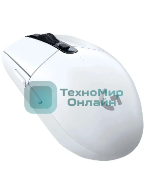 Мышь беспроводная Logitech G304 Lightspeed белый, 12000 dpi, радиоканал, USB, кнопки - 6