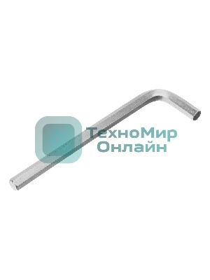 Набор ключей Сибртех имбусовых HEX, 1,5-10 мм, 45x, закаленные, 9 шт., удлиненные, никель.