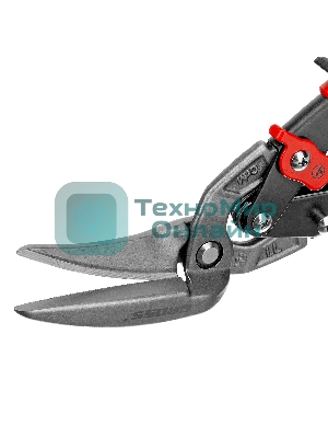 Ножницы по металлу Gross 78331 270 мм прямой и левый проходной резсталь-СrMo двухкомп. рук-ки