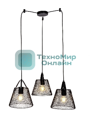 Светильник подвесной HIPER H155-2 3E2740Вт черный