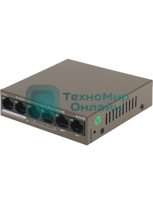 Коммутатор Tenda TEF1106P-4-63W 6PORT 100M 4POE
