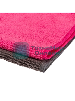 Микрофибра автомобильная Rexant 30х30 см, 250 гр/м2, 2 шт.