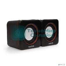 Акустическая система 2.0 ExeGate EX287050RUS Disco 160 (питание USB, 2х3Вт (6Вт RMS), 100-20000Гц, черный)