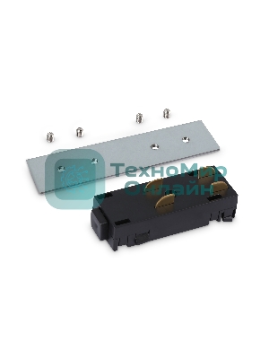 GL1106 BK черный коннектор питания с соединителем для шинопровода Magnetic 220V 68*28.5*18