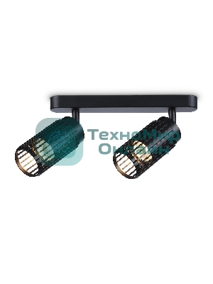 Светильник Ambrella light TN51685/2 BK черный GU10/2 260*60*180