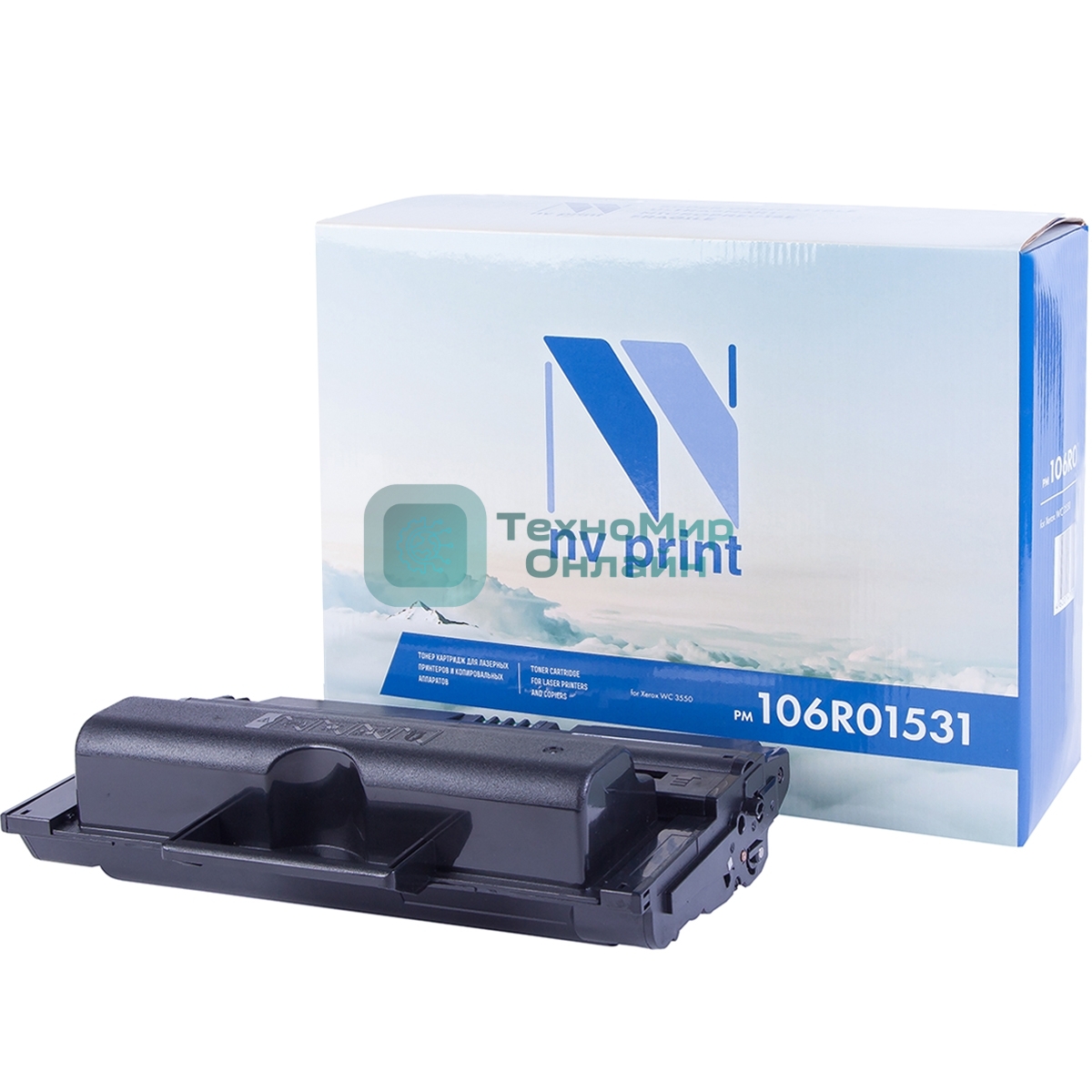Картридж лазерный NVPrint совместимый Xerox 106R01531 для WC 3550 (11000k)