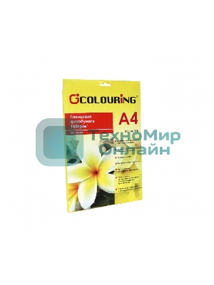 CG-БГ-180-А4-50 Фотобумага глянцевая, 180г/м2, А4, 2880 dpi 50 листов