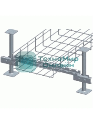 Комплект крепления к опорам фальш-пола 600мм