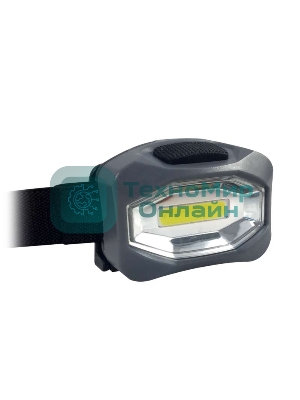 Фонарь светодиодный налобный компактный 3Вт COB Космос KOC-H101-COB