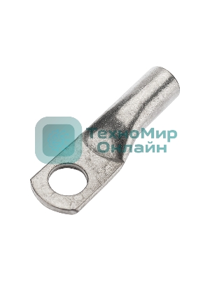 Наконечник медный луженый Rexant ТМЛ-Р 16–8 (16мм² - Ø8мм) (в упак. 100 шт.)