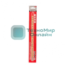 Сверло спиральное по металлу Matrix 12 x 300мм, HSS, нитридтитановое покрытие