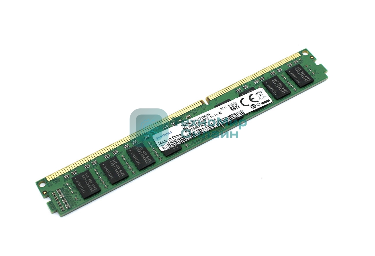Оперативная память Samsung, DDR3, 4GB (1x4GB), 1600MHz, CL11, DIMM, OEM