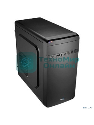 Компьютерный корпус Aerocool/Formula Qs-180 черный без БП mATX 1x80мм 2xUSB 2.0 1xUSB 3.0 audio