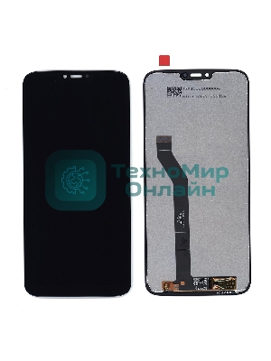 Дисплей для Motorola G7 Power черный
