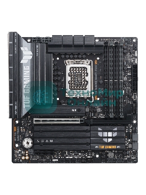 Материнская плата ASUS TUF GAMING B860M-PLUS, LGA 1851, Intel B860, 4xDDR5, 4xSATA, 3xM.2, 1xPCIe 5.0 x16, 1xPCIe x4, 1xUSB-C, 4xUSB-A 3.2 Gen 1, 2xUSB-A 3.2 Gen 2, 1xHDMI, 1xDP, 1x2.5Gb LAN, 7.1, mATX