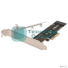 Переходник ORIENT C300EN PCI-Ex4->M.2 M-key NVMe SSD, тип 2230/2242/2260/2280/22110, 2 планки крепления в комплекте (33294)