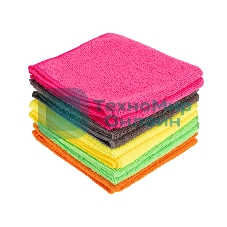 Микрофибра автомобильная Rexant 30х30 см, 200 гр/м2, 10 шт.