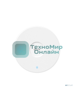 Точка доступа Omada BE3600 Dual-Band Ceiling Mount Wi-Fi 7 (2882 Mbps on 5 GHz + 688 Mbps on 2.4 GHz), 1x2.5G port, 802.3at PoE or 12V/1.5A DC (Power Adapter Is Not Included)