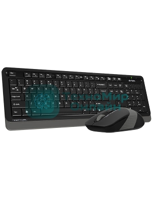 Комплект клавиатура+мышь A4Tech FStyler FG1010 беспроводной, USB, 2000 DPI, чёрный