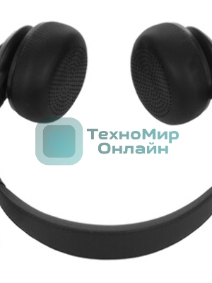 Гарнитура Acer OHW309 чёрный, проводная, USB/mini jack 3.5 мм