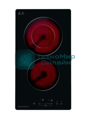 Электрическая варочная панель Zigmund & Shtain CN 42.3 B Hi-Light, независимая, черный