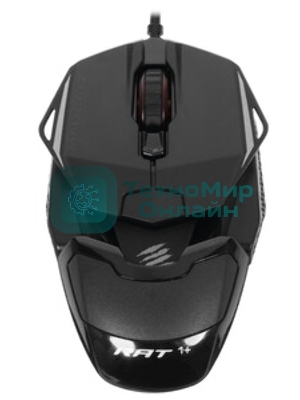 Мышь проводная игровая Mad Catz R.A.T. 1+ (ADNS3050, USB, 3 кнопки, 2000 dpi) черная