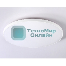 Светильник светодиодный потолочный FZ1223 WH белый IP44 43W 4200K D455*60 (Без ПДУ)