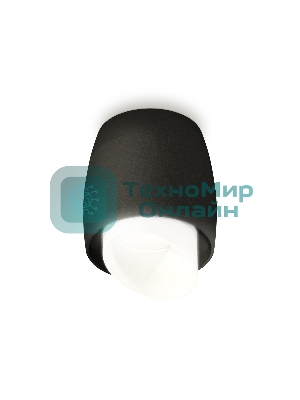 Светильник Ambrella Light XS1142042 SBK/FR черный песок/белый матовый MR16 GU5.3 (C1142, N7175)