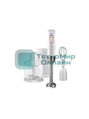 Блендер Centek CT-1347 белый 800 Вт, турбо режим, DC мотор, стакан 600мл +мерн стакан 600мл